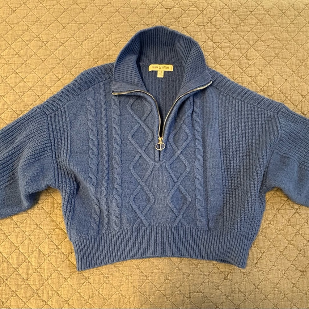 Urban Outfitters Blue Knit Sweater